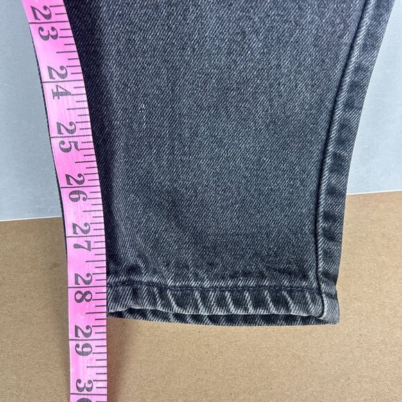 Levi's Vintage 512 Slim Fit Tapered Leg Gray Denim Jeans Womens 9 High Rise 90s - Picture 7 of 10